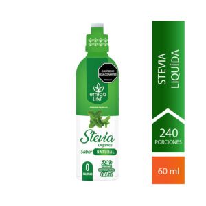 Estevia liquida cero calorías, endulzante cero calorías, Stevia pura