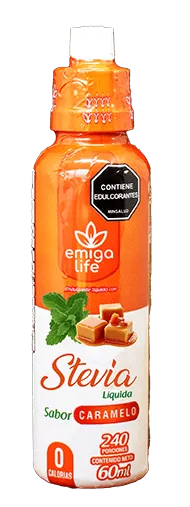 stevia liquida sabor a caramelo