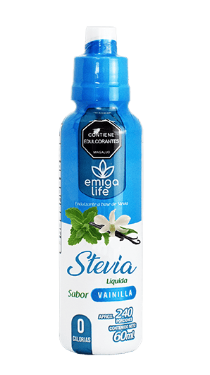 stevia liquida sabor a vainilla